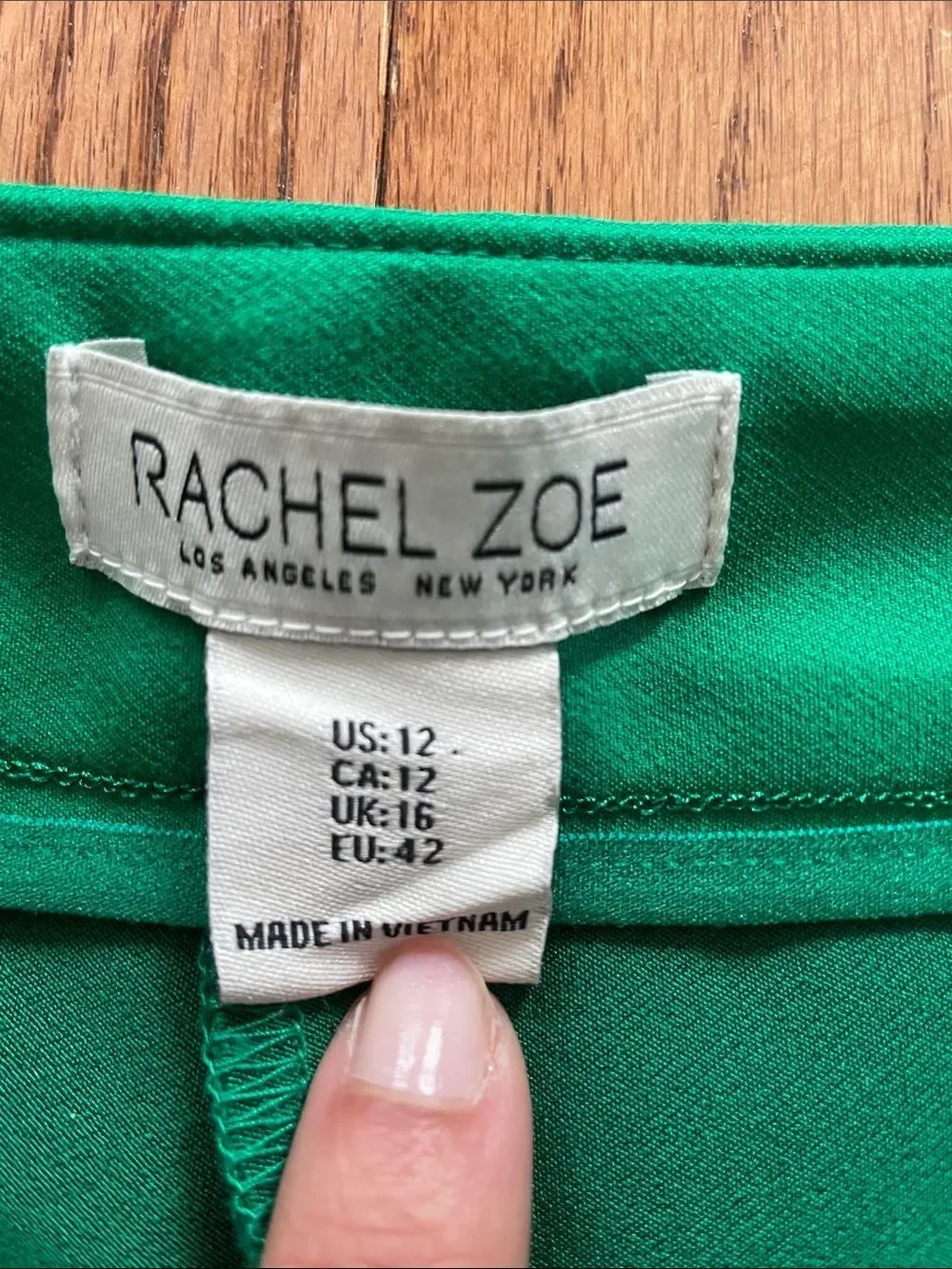 Rachel Zoe Green Shorts Women’s Sz 12